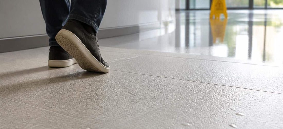 découvrez comment le carrelage de sol antidérapant contribue efficacement à prévenir les chutes sur sol mouillé, assurant sécurité et tranquillité dans vos espaces.